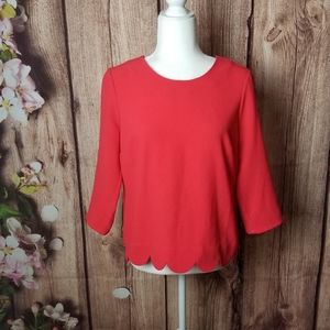 The Limited Scalloped top size S